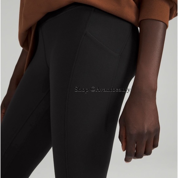 NWT lululemon align pant pockets black 25” - Picture 1 of 5